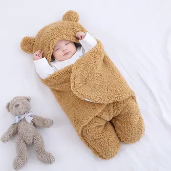 1 ADET Bebek uyku tulumu Yumuşak bebek battaniyesi Bebek uyku tulumu 0-9 aylık bebekler için