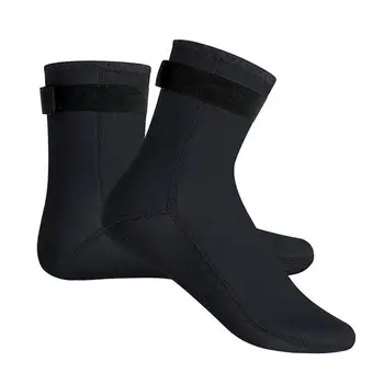 1 Çift Neopren dalış çorapları Ayakkabı dalış çorapları Esneklik kaymaz Neopren Plaj Sörf Patik Yüzme Çorap