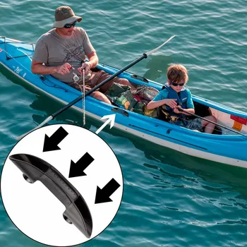 2 ADET Kayık tekne Kürek Klip Tutucu Deniz Taşıtları Siyah Plastik Vidalar İle
