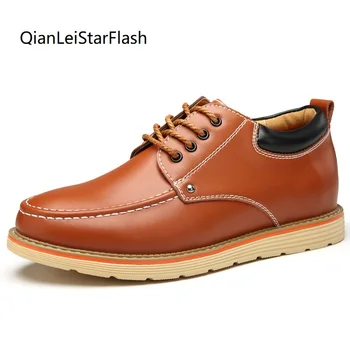 2023 Yeni erkek Oxford Elbise Ayakkabı En Kaliteli Erkek Flats Moda Deri rahat ayakkabılar Tasarımcı Su Geçirmez Erkek Sürüş iş ayakkabısı