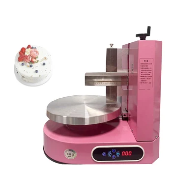 4-18 İnç Yuvarlak Model Doğum Günü Pastası Yayılan Ekmek Reçel Krem Kaplama Dekorasyon Yapma Makinesi Doğum Günü Pastası Parlatıcı Pürüzsüz