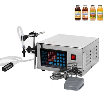 5-3500ml CNC Sıvı dolum makinesi Yarı Otomatik 220V 110V parfüm dolum makinesi sütlü içecek Dolgu