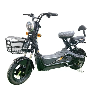 500w Elektrikli Motosiklet Lityum Pil Electromobile 48v12ah Çok Fonksiyonlu Arka Koltuk Motorlu Araç