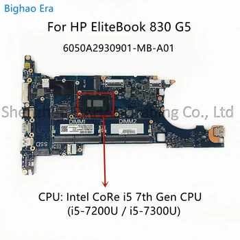 6050A2930901-MB-A01 HP 830 İçin G5 Laptop Anakart Intel ı5 ı7 CPU DDR4 HSN-I12C L13710-601 L13708-601 L13712-601 100 % TAMAM