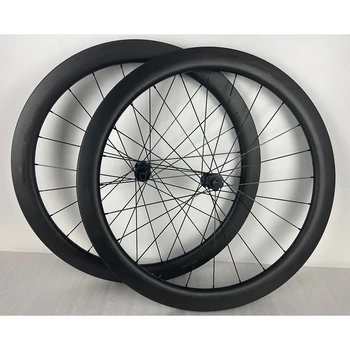 ACE yol bisikleti jantlar 700C 50mm 60mm derinlik yol bisikleti karbon tekerlekler 25mm 23mm genişlik Tubeless kattığı karbon tekerlekler et