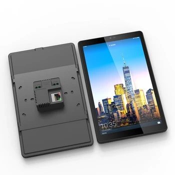 Android 11 os gömme montaj poe tablet akıllı ev 8 inç duvar tablet rj45 portu ile