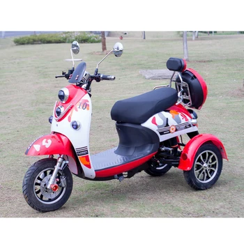 açık spor elektrikli scooter AET sertifikası avrupa depo 3 tekerlekli elektrikli üç tekerlekli bisiklet