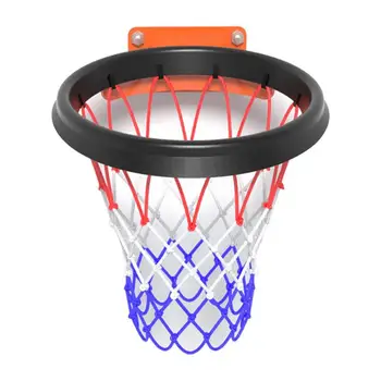 Basketbol potası ağı Taşınabilir Tüm Hava Net Anti Kırbaç basketbol potası ağı Evrensel basketbol potası ağı için Hoop Fit Standart Boyut