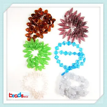 BeadsniceİD25756 ücretsiz kargo 10 adet/grup mix renk ve şekil kristal boncuklar takı boncuk güzel kolye için