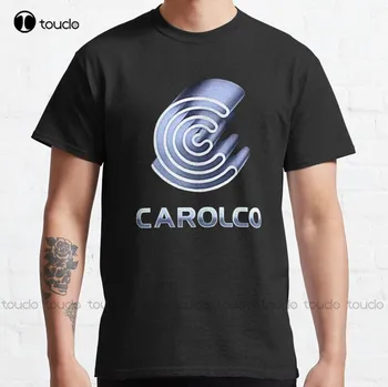Carolco Resimleri Logo-Feshedilmiş Şirket Logosu-Film Şirketi-Film Gömlek-Sevimsiz Film Klasik tişört Pamuklu tişört