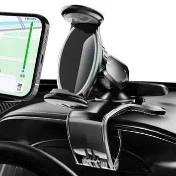 Dash telefon araba için tutucu 360 Derece Dönebilen araba cep telefonu tutacağı telefon tutucu yuvası Masa ve Araba Dashboard Çok Amaçlı Dash Telefon