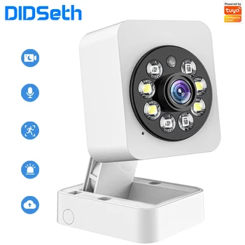 DIDSeth 1080p Mini Kamera Tuya Akıllı Ev Kapalı Güvenlik PIR Hareket İnsan Algılama IP Kamera Wifi CCTV Gözetim Kamera