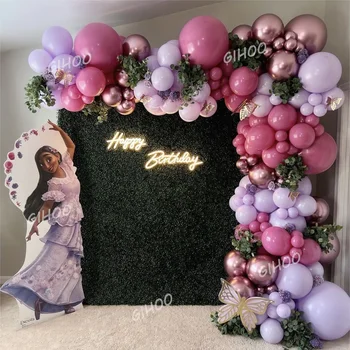 Disney Encanto Isabella Balonlar Kemer Garland Kiti Lateks Globos Doğum Günü Partisi Dekorasyon Düğün Nişan Bebek Duş Malzemeleri