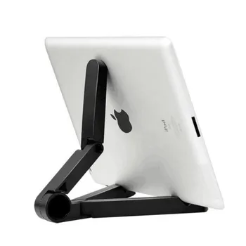 Evrensel Katlanabilir tablet telefon Tutucu Ayarlanabilir Masaüstü Montaj Standı Tripod Stabilite Desteği iPhone iPad Pad Masa