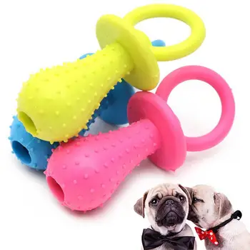 Güvenli Çiğneme Çan Kauçuk Emzik Köpek Malzemeleri Oyuncaklar Oyuncaklar Temiz Bite dayanıklı Oyuncaklar Pet Köpek Ürünleri İnteraktif Diş Q2A9