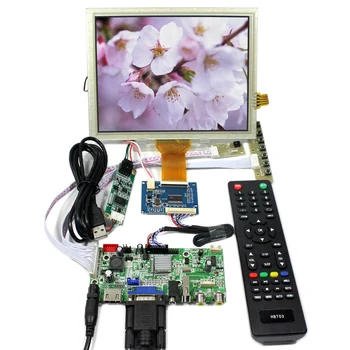 HD MI VGA 2AV Ses USB lcd Denetleyici kurulu VS-V59AV-V1 8 inç EJ080NA-05A 800x600 LCD dokunmatik panel ile