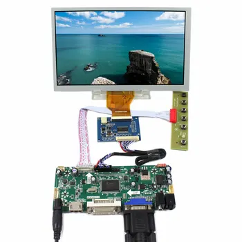 HDMİ + DVI + VGA + Audio LCD kontrol paneli İle 8 inç 800X480 AT080TN64 LCD Ekran