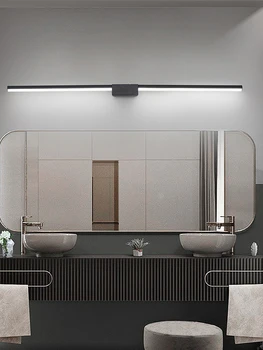 Iskandinav LED ön ayna duvar lambaları Modern Minimalist ışıkları oturma odası yatak odası başucu oturma LED kapalı lamba