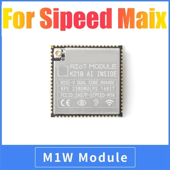Için Sipeed Maxi M1W Modülü AI + LOT Geliştirme Kurulu K210 Dahili FPU KPU FFT ESP8285 Wıfı Derin Öğrenme Kiti