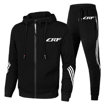 IÇİN CRF450X CRF250F CRF125F CRF125FB CRF110F Motosiklet 2023 yeni erkek gündelik spor giyim spor kapşonlu baskılı üst pantolon