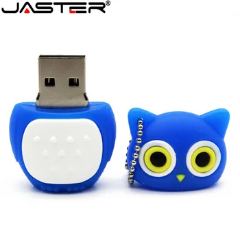 JASTER sevimli 5 renk karikatür kartal USB flash sürücü 4G 8G 16GB 32GB 64GB kişiselleştirilmiş küçük sürücü USB bellek çubuğu USB flash sürücü