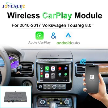 JoyeAuto CarPlay Güçlendirme Kutusu Volkswagen Touareg için RNS850 2010-2017 8 