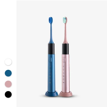 Kablosuz Şarj Elektrikli Diş Fırçası Yetişkin Su Geçirmez Yedek Kafaları Beyazlatma Diş Zamanlayıcı Akıllı Fırça BR-X5