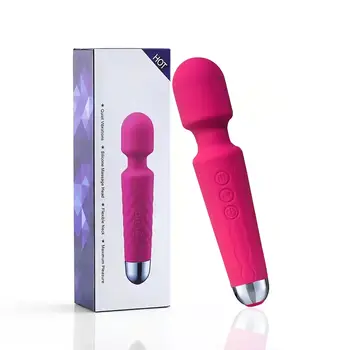 Kadın Mastürbasyon Klitoral Stimülatörü Seks Oyuncakları Vibratör Kadınlar için Sihirli Değnek Elektrikli Masaj Vajina Vibrat G-Spot Yetişkin için