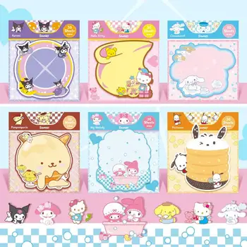 Kawaii Sanrio Anime not defteri Sevimli Hello Kitty Pompompurin Kuromi Karikatür Heterotipik Not Defteri Yaratıcı Kırtasiye Çocuk Hediyeler
