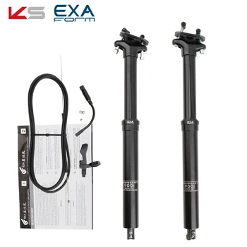 KS EXA Tel Kontrolü 900i Kaldırma Koltuk Tüp Dağ Bisikleti 30.9/31.6 mm İç Kablo 345/395/445 Hidrolik Teleskopik Sele MTB için
