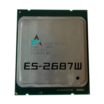 Kullanılan E5 2687 W Xeon E5-2687W E5 2687 W 3.10 GHz 8 Çekirdekli 20 M DDR3 1600 MHz FCLGA2011 TPD 150 W İşlemci ücretsiz kargo