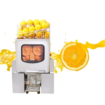 Limon Sıkacağı Ticari portakal sıkma makinesi Otomatik meyve suyu sıkacağı Elektrikli Narenciye Paslanmaz Çelik Meyve Suyu Ayırma