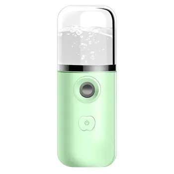 Mini 40ml Yüz buharlı nemlendirici Nebulizatör Güzellik Enstrüman Nano Sis USB Yüz Püskürtücü Kişisel Yüz Bakımı Koruma