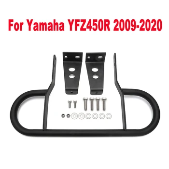 Motosiklet Arka Küpeşte Yamaha YFZ450R Geniş banyo tutamağı Mat Siyah YFZ 450R YFZ450X 2009-2020 Alüminyum Alaşımlı Aksesuarlar