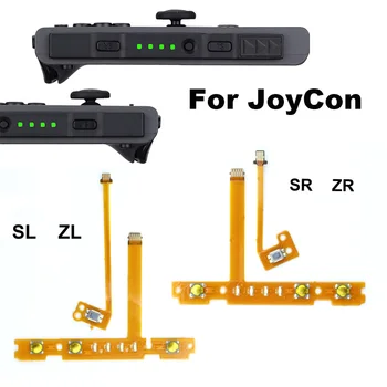 Onarım SL SR ZL ZR L Düğme Şerit Flex Kablo Nintendo NS Anahtarı Joy-Con için L R Düğme Anahtarı JoyCon Denetleyici parçaları