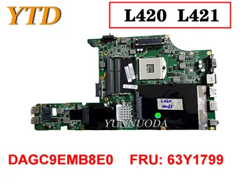 Orijinal Lenovo L420 L421 Laptop Anakart HM65 DAGC9EMB8E0 FRU 63Y1799 İyi Ücretsiz Gönderim Test