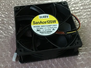 Orijinal Sanyo 9WV1248P1J001 12038 48 V 0.65 A 12 CM IP55 su geçirmez soğutma fanı