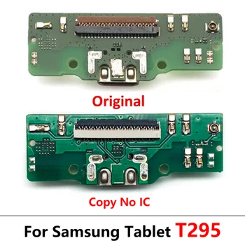 Orijinal USB şarj portu Mic Mikrofon yuva konnektörü Flex Kablo Samsung Galaxy Tab İçin Bir 8.0 2019 SM-T290 T290 T295