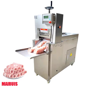 Otomatik Dondurulmuş Et Dilimleme Makinesi / et dilimleyici / Sosis Pastırma Sığır Koyun Dilimleme Kesme Makinası