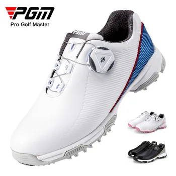PGM Erkek Kız Golf ayakkabıları Hafif Evrensel Yumuşak ve Nefes Su Geçirmez kaymaz çocuk Açık spor ayakkabı XZ188