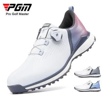 PGM Erkekler Golf ayakkabıları Topuzu Ayakabı Anti-yan Kayma Su Geçirmez erkek spor ayakkabı Sneakers XZ210