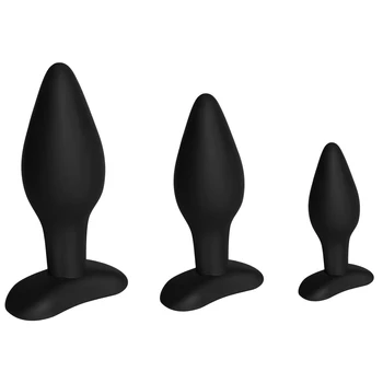 S / M / L Silikon Mermi Anal Dildos anal dildo Tabanı ile Yetişkin Malzemeleri Erotik Ürünler Seksi Ürünler Seks Oyuncakları Kadınlar için Erkekler Sexshop
