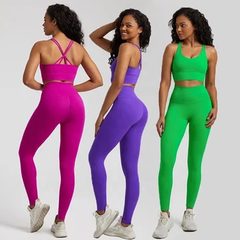 SHINBENE Hİ BULUT Bayanlar Gym Fitness Spor Giyim Takım Elbise Activewear Kadın Aktif Giyim Yoga Seti