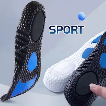 Spor ayakkabı tabanlığı Erkek Kadın Rahat Koşu Astarı Ayaklar için Kaymaz Sepetleri Ayakkabı Pedleri Arch Destek Ortopedik Ekler