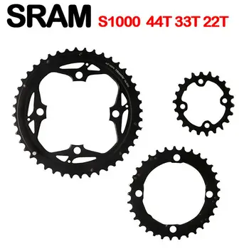 SRAM S1000 GXP Aynakol 3x10 s 44-33-22T 104bcd MTB 44 T 33 T 22 T Aynakol Bisiklet Bisiklet Dağ Bisikleti Taç Aynakol Dişli
