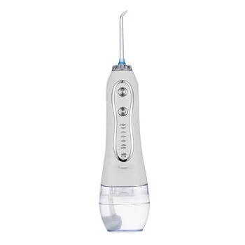 Sulu diş ipi Pensesinde USB Şarj Edilebilir Oral Irrigator 300ML Taşınabilir Elektrikli Diş Diş Beyazlatma Temizleme Diş Hekimliği Araçları