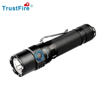 TrustFire T11R 1800 Lümen EDC Taktik El Feneri Şarj Edilebilir Cep Klip 18650 LED Torch Dış Aydınlatma