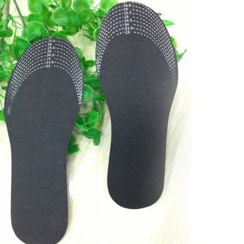 Unisex 1 Çift Sağlıklı Bambu Kömür Deodorant Yastık Ayak Ekler Ayakkabı Pedleri Tabanlık Ayak Yastık Pedleri Bakım Tabanlık
