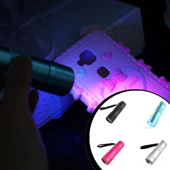 UV El Feneri Torch Dedektörü Fonksiyonu Lekeleri İdrar Floresan Ultraviyole Sterilizasyon tıbbi ekipman Gökyüzü