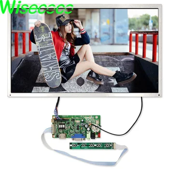 Wisecoco 15.6 İnç IPS lcd panel Endüstriyel G156XW01 VGA sürücü panosu Reklam Ekranı İçin 1366x768 Yüksek Çözünürlüklü